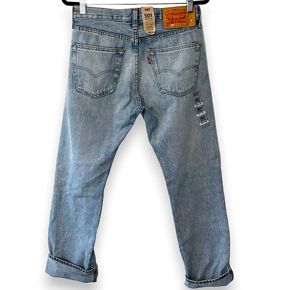 NWT! Levi’s 501 - 150th Anniversary Peace Sign Baggy Loose Jeans - Picture 3 of 7